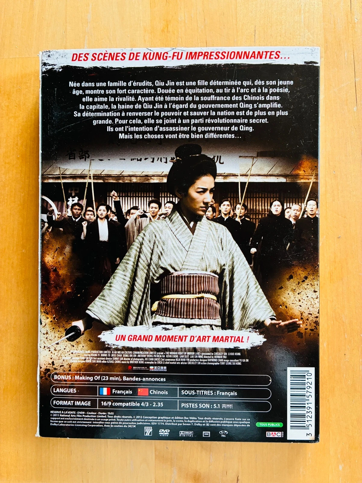 DVD Qiu Jin La Guerrera. – photo 2